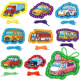 Quilinz Lacing Cards,Sewing Kit for Kids,Fine Motor Toys,Shoe Tying Practice,Classroom Must Haves,Manipulatives for Preschoolers,Homeschool Supplies,Preschool Learning Activities,Toddler Crafts