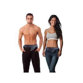 Movibrace Ostomy Stoma Pouch for Colostomy, Ileostomy and Urostomy Concealment - Left Large