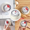 CZAYEFNH Mechanical Kitchen Timer Clock，Kitchen Timer, Classroom Visual Timer，Durable Mechanical