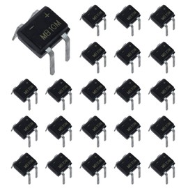 YFFSFDC 100pcs 0.5A 1000V MB10M Bridge Diode Rectifier Anti-Backflow Diode Electronics Parts