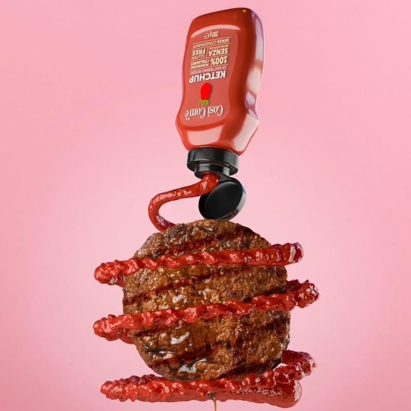 Cosi Come Italian Tomato Ketchup – All-Natural Ketchup Made with