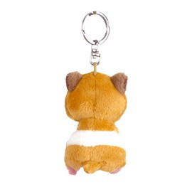 NICI Key Chain Key Ring, Hamster, 3.9 inches (10 cm), Brown, BB Bean Bag, Kids, W 2.0 x D 2.0 x H 4.7 inches (5 x 5 x, Braun