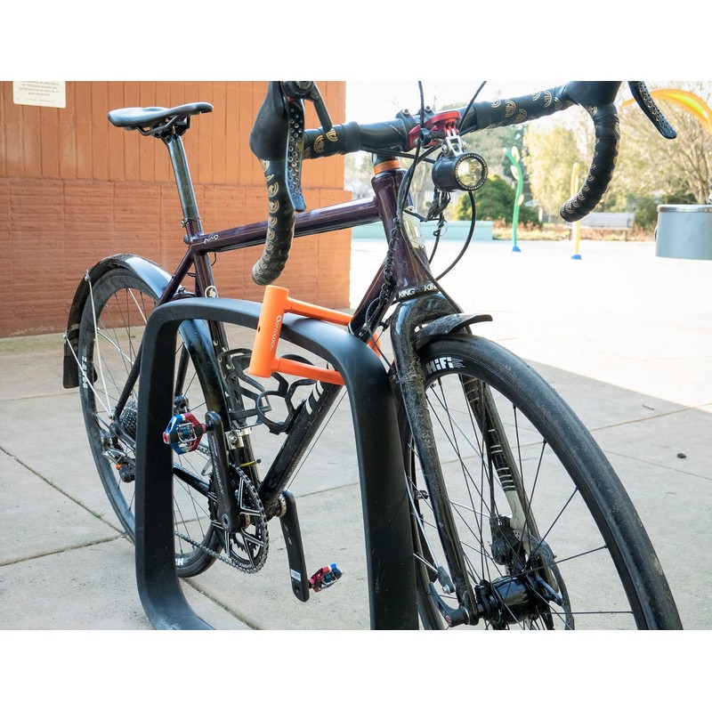 OTTOLOCK Bicycle U-Shaped Lock Side Kick Orange SIDEKICK OTTO Orange