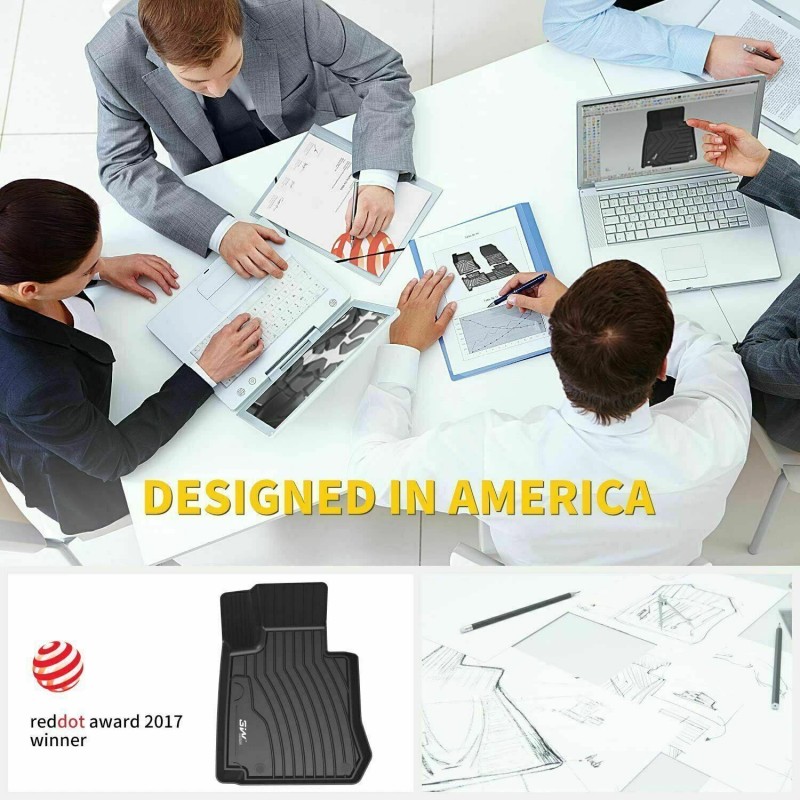 3W Floor Mats & Front Carpet for Dodge Ram 1500