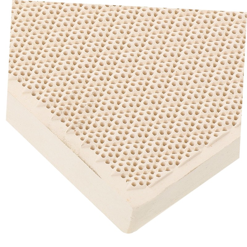 SEWACC Fireproof Quartz Soldering Block Honeycomb Welding Pad for Jewelry