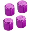 WORK(ワーク) エアバルブキャップ パープル 4個セットWORKAVC-PU