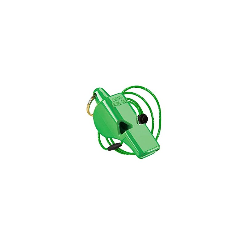 Fox 40 Mini W/Rope - Verde neón
