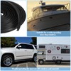 Kingdder Rv Window Seal Kit 1/2'' x 1/4'' Weather Stripping