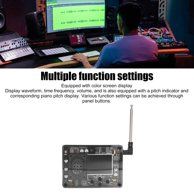 Screen Display Components Multifunctional Portable Musical Electronic Instrument with Antenna