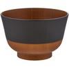 Canoe 73714 Traditional Japanese Color Wingback Coating Soup Bowl Jet