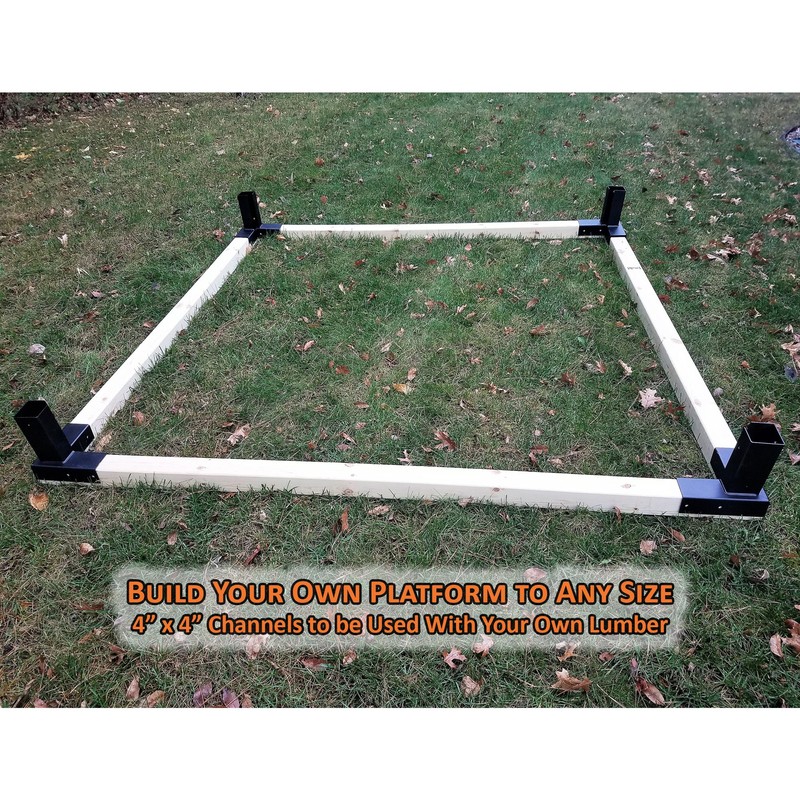 Copper Ridge Outdoors Platform Brackets - (Set of 4) -