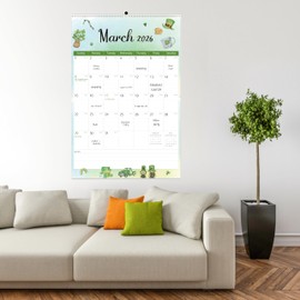 GuassLee Extra Large Wall Calendar 2026-2027, 20"x 30" Big Vertical Wall Calendar 2026, Jan. 2026 to Jun. 2027, 18-Month Hanging Planner Wall with Julian Date for Office Home School Organizing