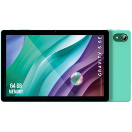 SPC Gravity 5 SE Tablet 10 Inch Mint Colour IPS InCell Display, Octa-Core, 5000 mAh, 4 GB RAM, 64 GB Expandable Memory, Child Lock Google Family Link, Android 13