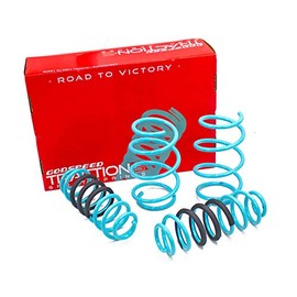 Godspeed LS-TS-TA-0017-B Traction-S Sports Lowering Springs, Reduce Body Roll, Improved Handling, Set of 4, compatible with Lexus UX200 FWD (ZA10) 2019-22