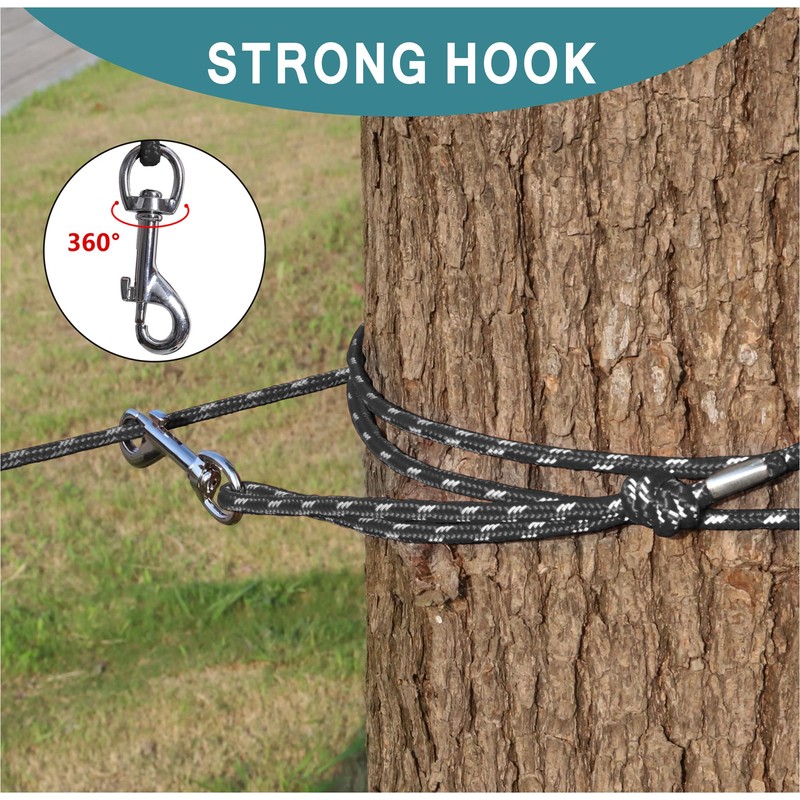 Reflective Cat Leash -30FT Cat Cable Out Escape Proof Walking