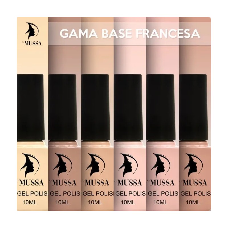 Gama Gel Esmalte Uv Semipermanente 6 Piezas - Elegir Gama