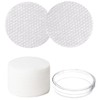 YOYOSOFT Cotton Wiping Round Toner Pads Refill 100 Count for