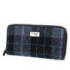 Glen Appin Harris Tweed Large Zip Purse LB2100 Staffa (95