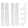 4-Piece Nail File with 4 Piece Storage Box, Nail Polishing
