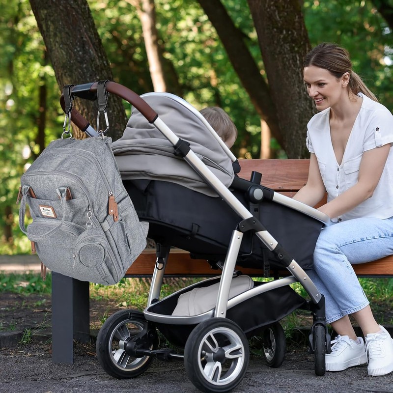 UWSTE Snack Tray Compatible with Nuna Mockingbird, Adjustable Stroller Snack