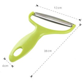 joviqiso Cooking Tools Wide Mouth Peeler Vegetables Fruit Stainless Steel Knife Cabbage Graters Salad Potato Slicer Kitchen Accessories