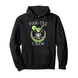 Par Tee Crew Martini Cocktails Golf Drinking Matching Pullover Hoodie