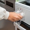 Cooker Knobs Child Lock Pack of 3 Transparent for Large