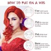Set of 2 Cool Mesh Liner Wig Cap - One