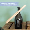 Papierdrachen Wooden Barbecue Tongs with Engraving Grandpa Set 02