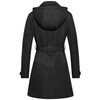 FARVALUE Women's Waterproof Trench Coat Double Breasted Windbreaker Classic Belted