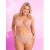 Curvy Kate Women Victory Balcony Everyday Bra, Beige (Latte), 32FF