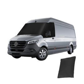 luolety luolety Frontscheibenabdeckung fr Mercedes Sprinter 2019C2024, 600D Verdunkelung, wasserdicht, Frontscheibe, Sonnenschutz, Windschutzscheibenabdeckung