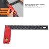 12 Inch Combination Framing Square Carpenter Square, 5°-90° Woodworking T