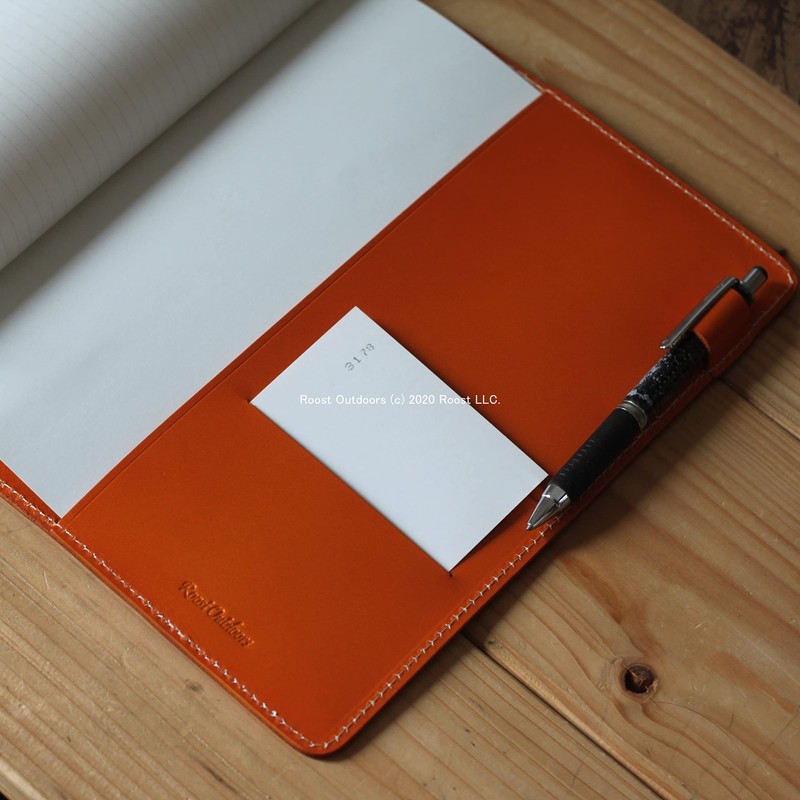Roost Outdoors Genuine Leather Notebook Cover B5 Semi B5 Leather