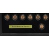Lincoln 50 LINCOLN PENNY COINS (NOT INCLUDED) WALL DISPLAY PICTURE