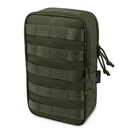 Mardingtop Molle Tactical Belt Bag, Multi-Chamber Tool Bag for Outdoor Travel, Mountaineering, Camping