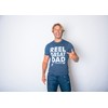 Crazy Dog Mens Reel Great Dad T Shirt Pun Dad