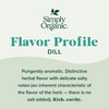 Simply Organic Dill Weed Cut & Sifted Certified Organic, 0.81-Ounce