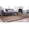 Unique Loom Solid Shag Collection Area Rug (8' x 10'