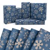 50 * 70cm Christmas Wrapping Paper Sheets,DXTXTJ 5 Folded Sheets