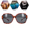 UV Protection Glasses Amber Anti Slip Lightweight Frame Polarized Sunglasses