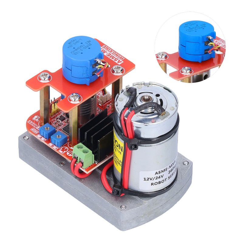 Robot Servo Ultra High Torsion Alloy 3600 Degree 10 Circle