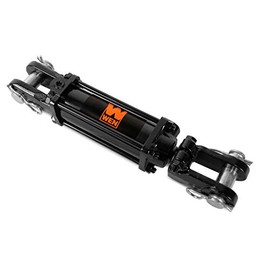 WEN TR2004 2500 PSI Tie Rod Hydraulic Cylinder with 2 in. Bore and 4 in. Stroke , Black