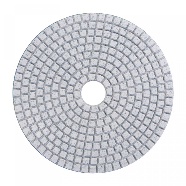 sourcing map Diamond Polishing Pad 5-Inch 30 Grits Wet/Dry Grinding for Stone Concrete Marble Countertop Floor