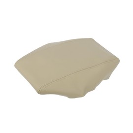ACROPIX Car Center Console Lid Armrest Seat Box Cover Protector Replacement Microfiber Leather for Toyota Prius 2004-2009 Beige Car Parts