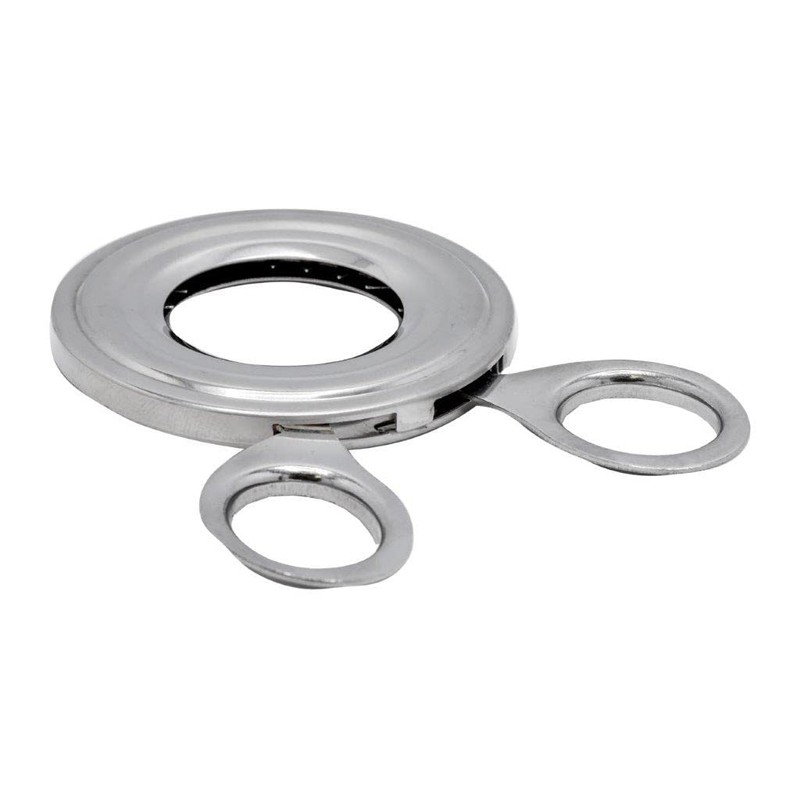 GSD Egg Topper of Stainless Steel, Silver