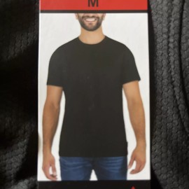 Gerry Mens Cool Knit Tee Size Medium Black Moisture Wicking NWT 1754192