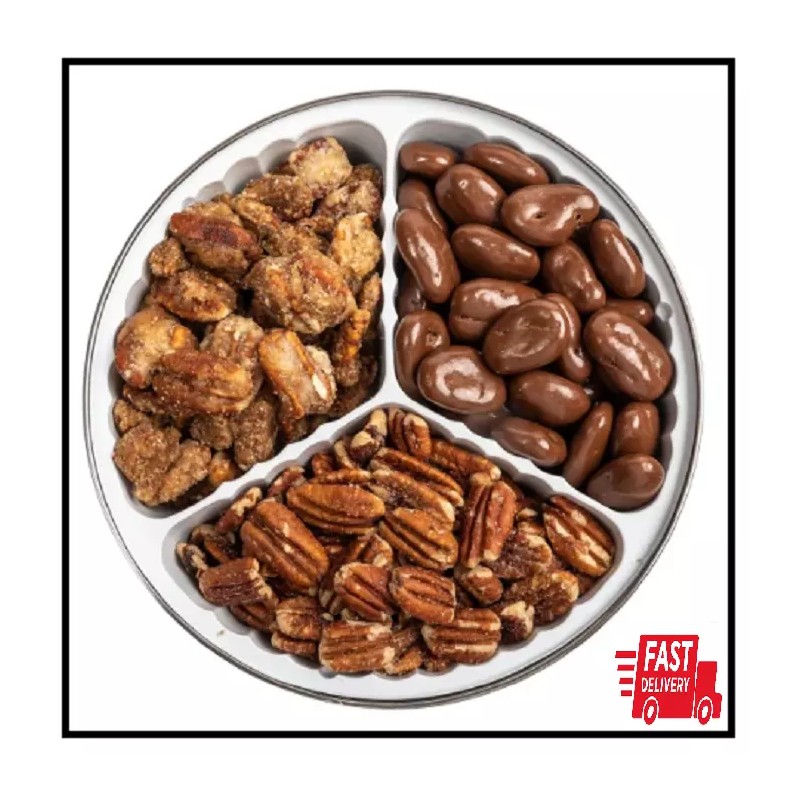 Heaton Pecans Roasted Salted Pecans, Chocolate Covered Pecans, Praline Pecan