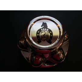 Adam 6 Lug 5.5" Bolt Circle Trailer Chrome Center Hub Cap Hubcap
