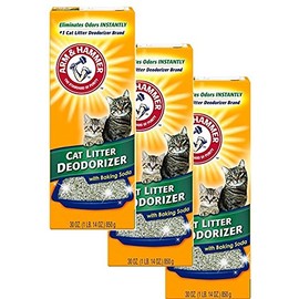 Arm & Hammer Multiple Cat Litter Deodorizer with Baking Soda (3 Pack)
